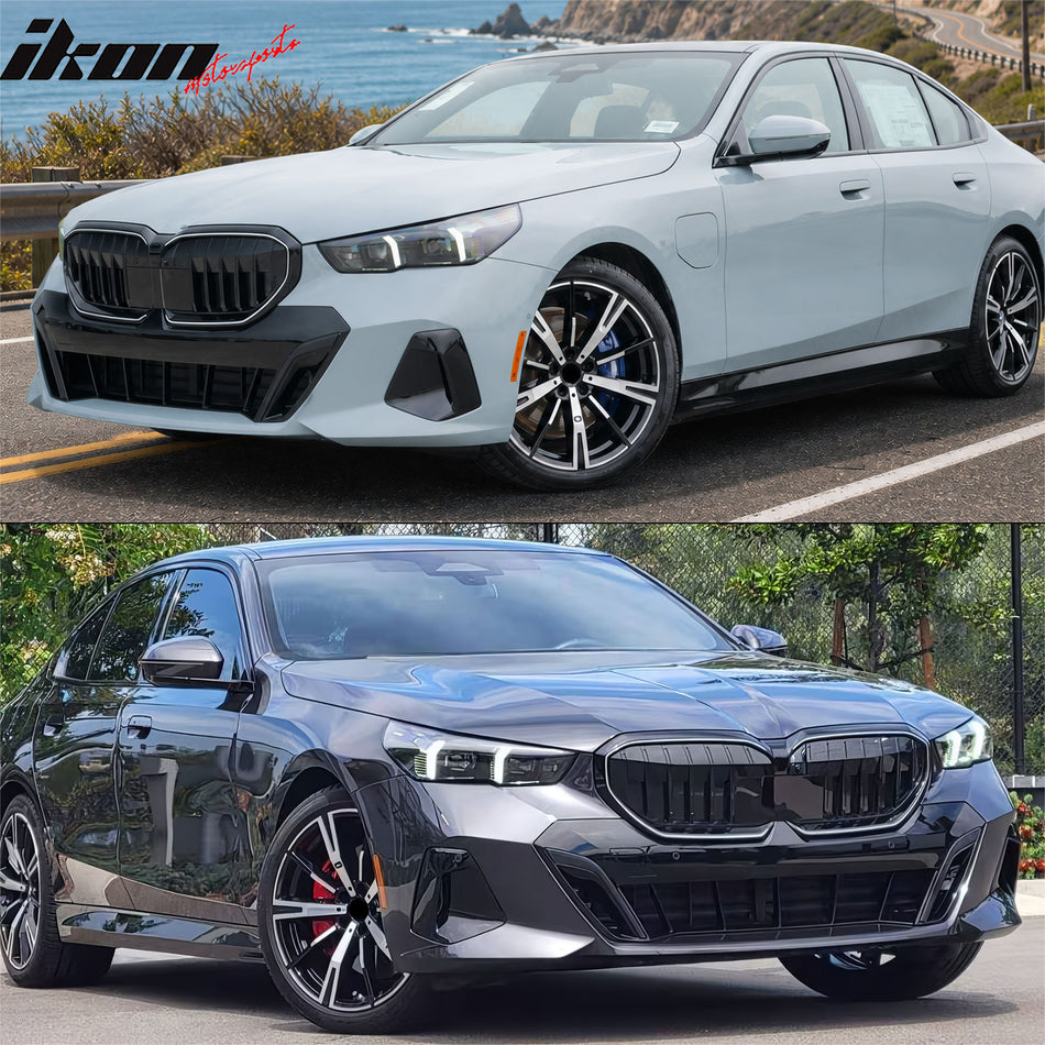 Fits 24-26 BMW G60 5-Series Sedan & i5 M Sport Style Front Bumper Conversion Kit
