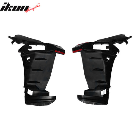 Fits 19-22 BMW G20 M3 Style Front Rear Bumper for Retangular Tips + Side Skirts