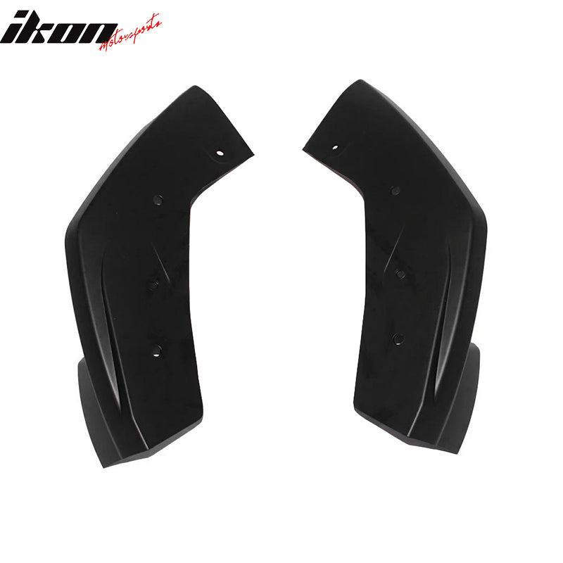 Fits 19-22 BMW G20 M3 Style Front Rear Bumper for Retangular Tips + Side Skirts