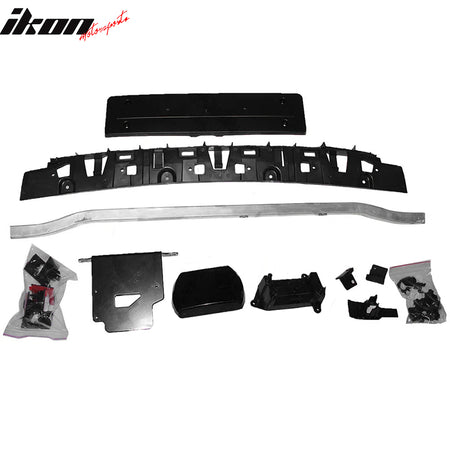 Fits 19-22 BMW G20 M3 Style Front Rear Bumper for Retangular Tips + Side Skirts