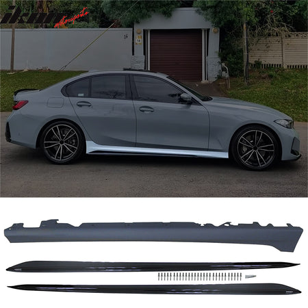Fits 23-25 BMW G20 3-Series LCI 330i MP Front Rear Bumper+ Front Lip+ Side Skirt