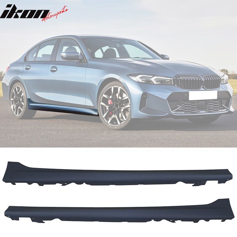 For 23-25 BMW G20 3-Series LCI M340i M-Sport Front Rear Bumper+ Side Skirt Panel