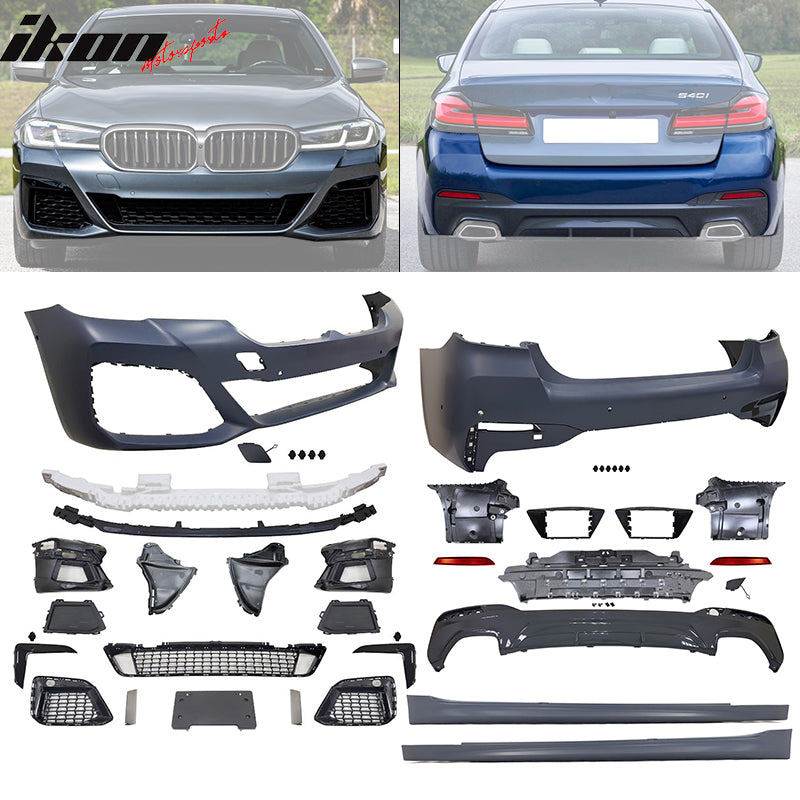 2021-2023 BMW G30 M-Tech M Sport M550 Front Rear Bumper + Side Skirts