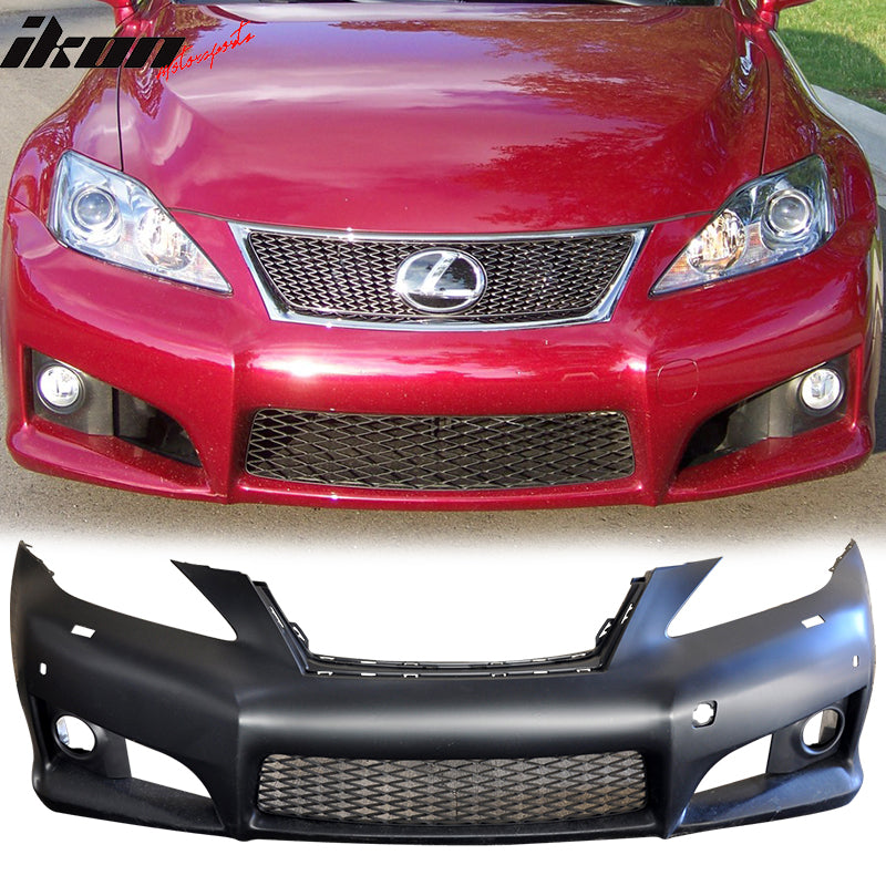 2006-2009 Lexus IS250 IS350 PP Front Bumper Cover Conversion With PDC