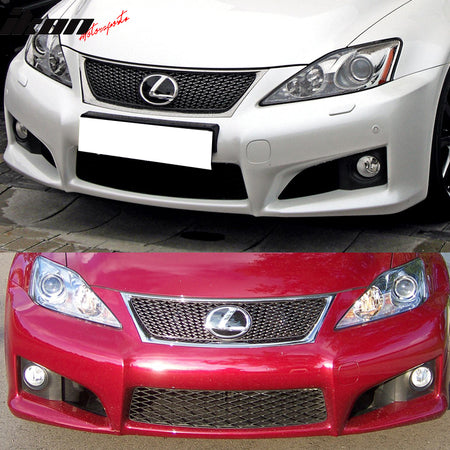 Fits 06-09 Lexus IS250 IS350 Front Bumper Cover Conversion With PDC - PP