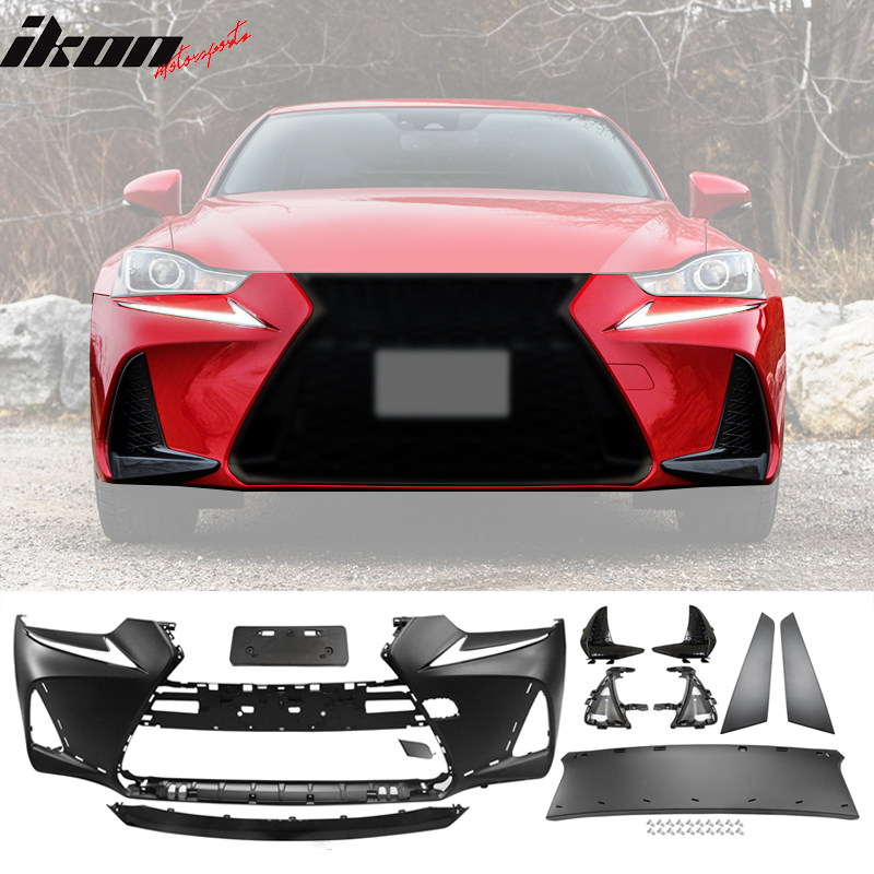 2017-2020 Lexus IS200t IS300 IS350 F Sport Style PP Front Bumper Cover