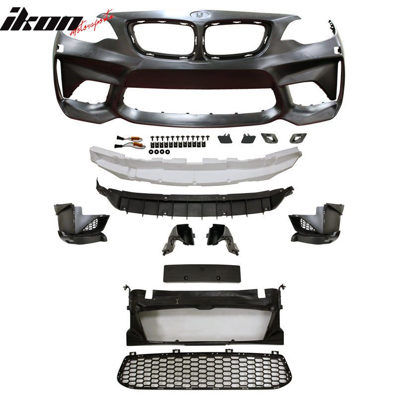Fit 2014-2021 BMW F22 F23 2 Series Front Bumper Cover