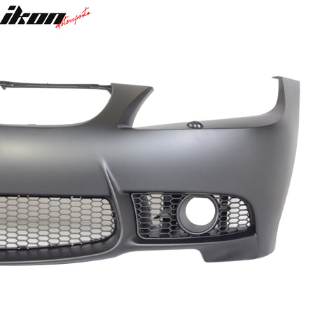 Fits 06-08 BMW E90 3 Series 4-Door M3 Style Front Bumper Cover Kit Conversion PP