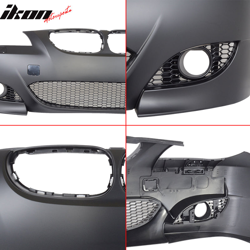 For Bmw 5 Series E60 E61 M5 2005-2010 Carbon Fiber Car Front Engine Hood  Cover Bonnet Auto Tuning Body Kit - Bumpers - AliExpress