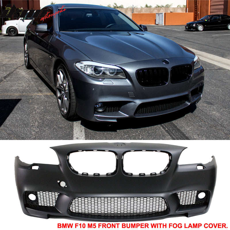 2011-2016 BMW F10 5 Series Sedan M5 Style Front Bumper Conversion PP