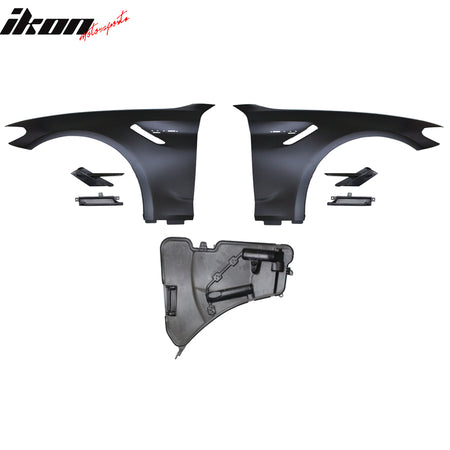 Fits 17-20 G30 to M5 Style Conversion Kit Front Rear Bumpers Fender Side Ext.