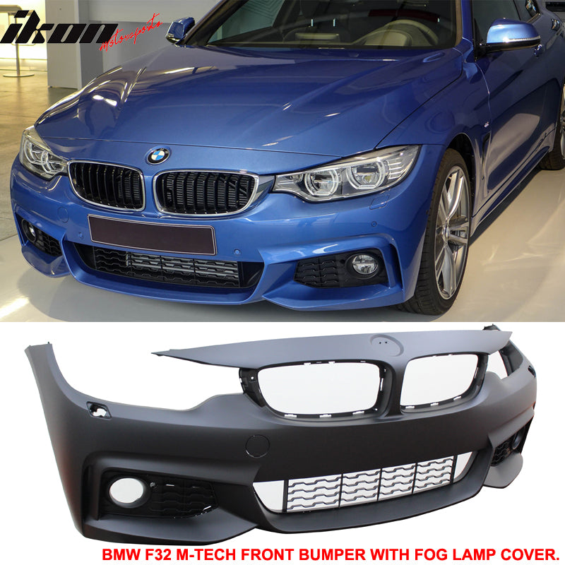 Fits 14-20 F32 F36 4 Series Coupe Convertible M-T M Sport Front Bumper