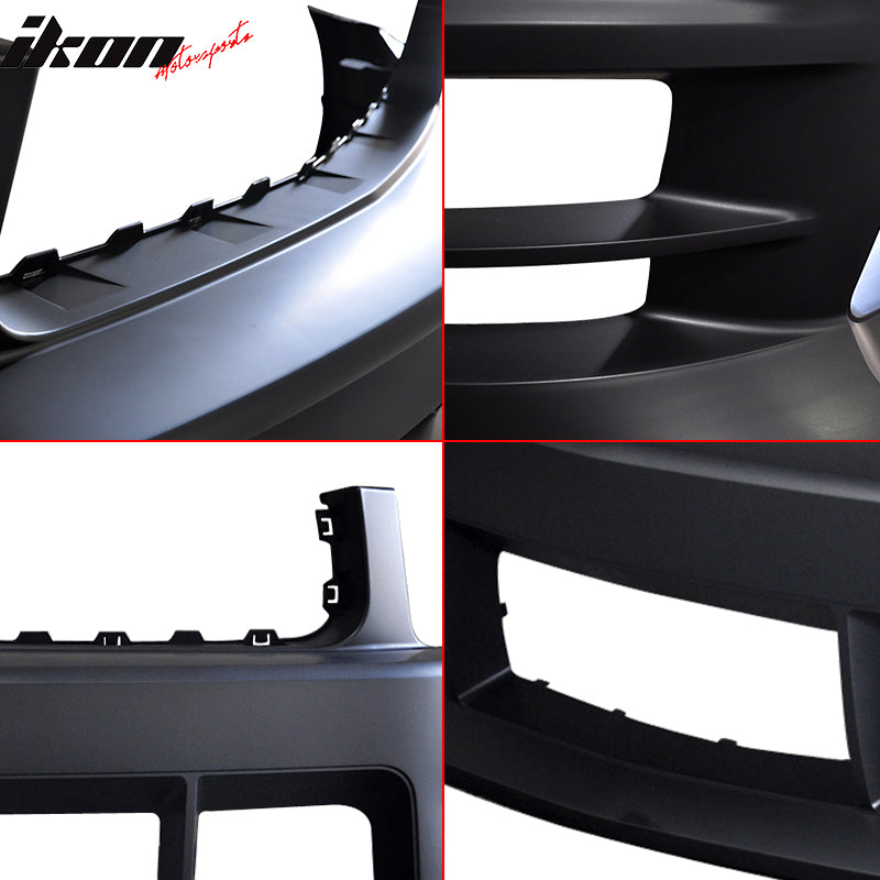 Fits 05-09 Ford Mustang Base V6 Racer Style Front Bumper Cover Conversion Kit PP