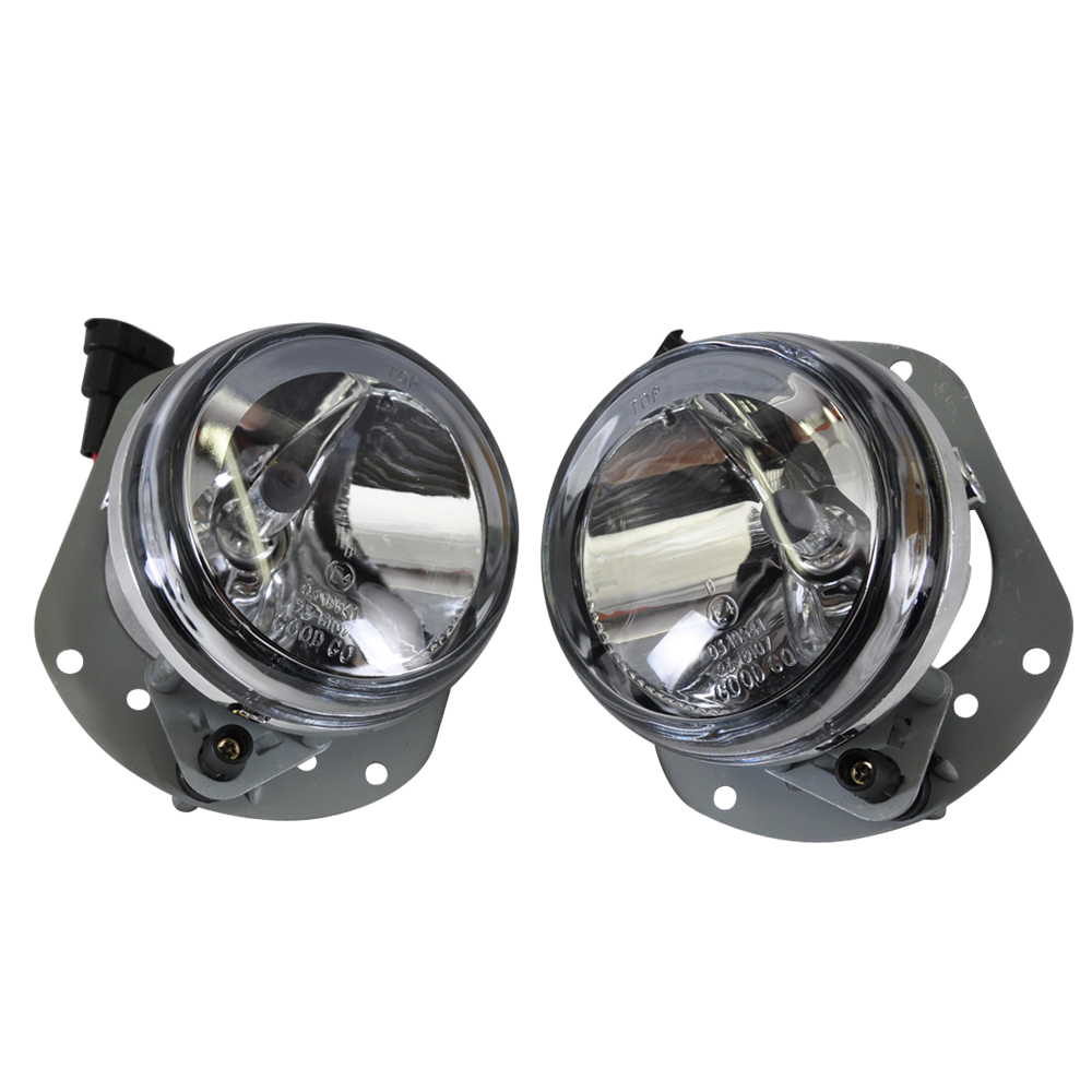 Compatible With 2007-2009 W211 E Class AMG Style 4DR Sedan Fog Light Lamp Replacement Pair