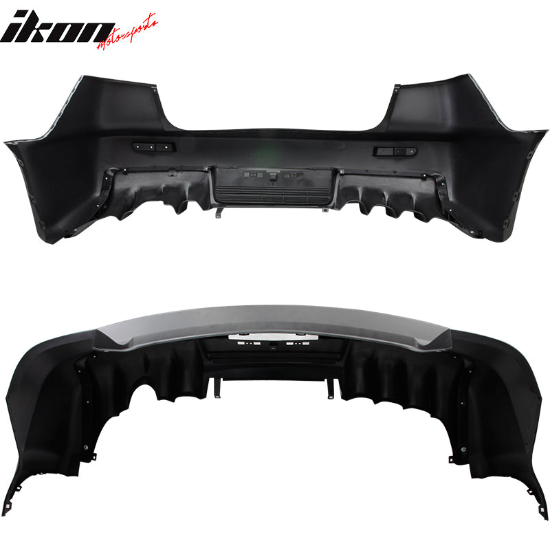 Fits 08-15 Mitsubishi Lancer EVO X Style Rear Bumper Conversion Cover Fascia PP