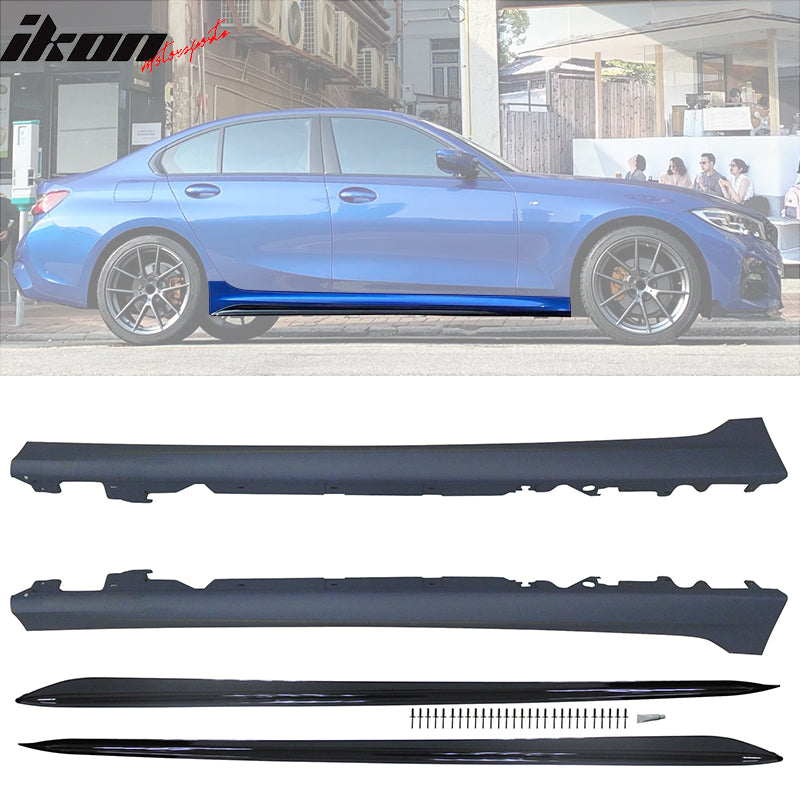 Fits 23 BMW G20 3-Series LCI M340i M-Performance Front Rear Bumpers+ Side Skirts