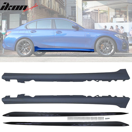 Fits 23 BMW G20 3-Series LCI M340i M-Performance Front Rear Bumpers+ Side Skirts