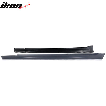 Fits 17-23 BMW 5 Series G30 MP Style 4PCS Side Skirts Extension Panel W/Sills