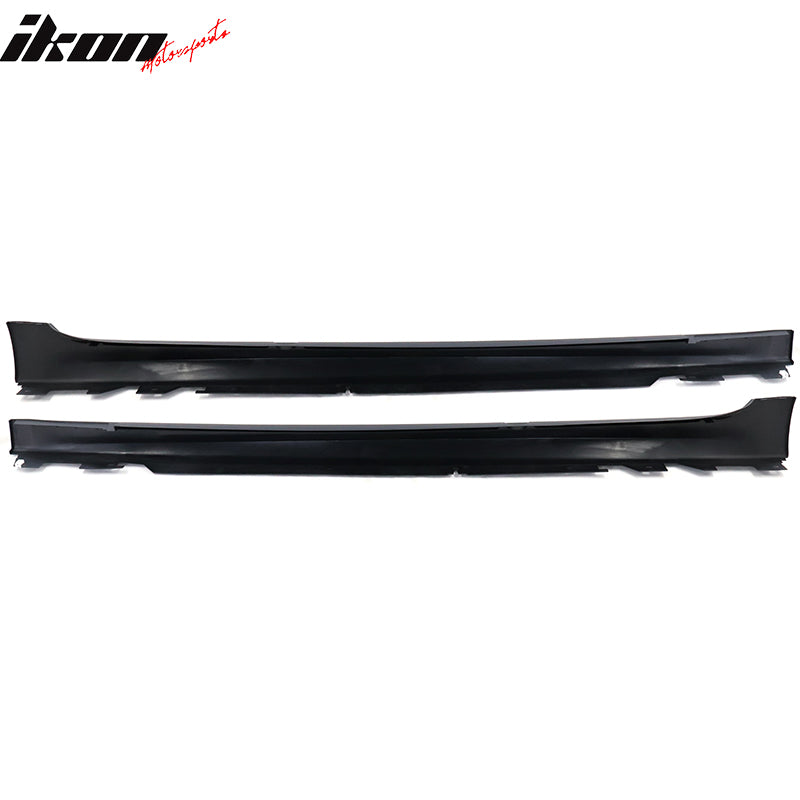 Fits 17-23 BMW G30 5 Series MT-Tech Side Skirt Extension Unpainted Black Pair