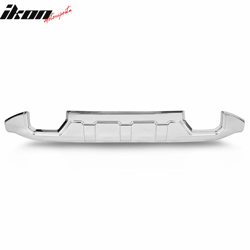 Fits 16-18 GMC Sierra 1500 Chrome Front Bumper Impact Bar Skid Plate Panel Cover