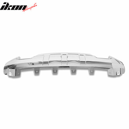 Fits 16-18 GMC Sierra 1500 Chrome Front Bumper Impact Bar Skid Plate Panel Cover