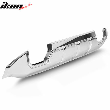 Fits 16-18 GMC Sierra 1500 Chrome Front Bumper Impact Bar Skid Plate Panel Cover