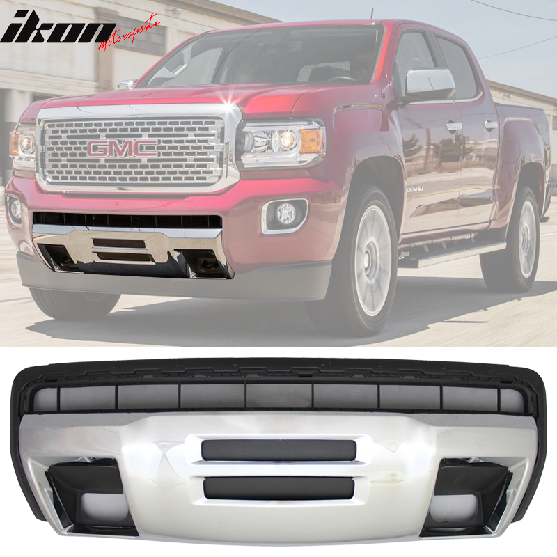 2015-2020 GMC Canyon Front Bumper Skid Plate Chrome Lower Cover