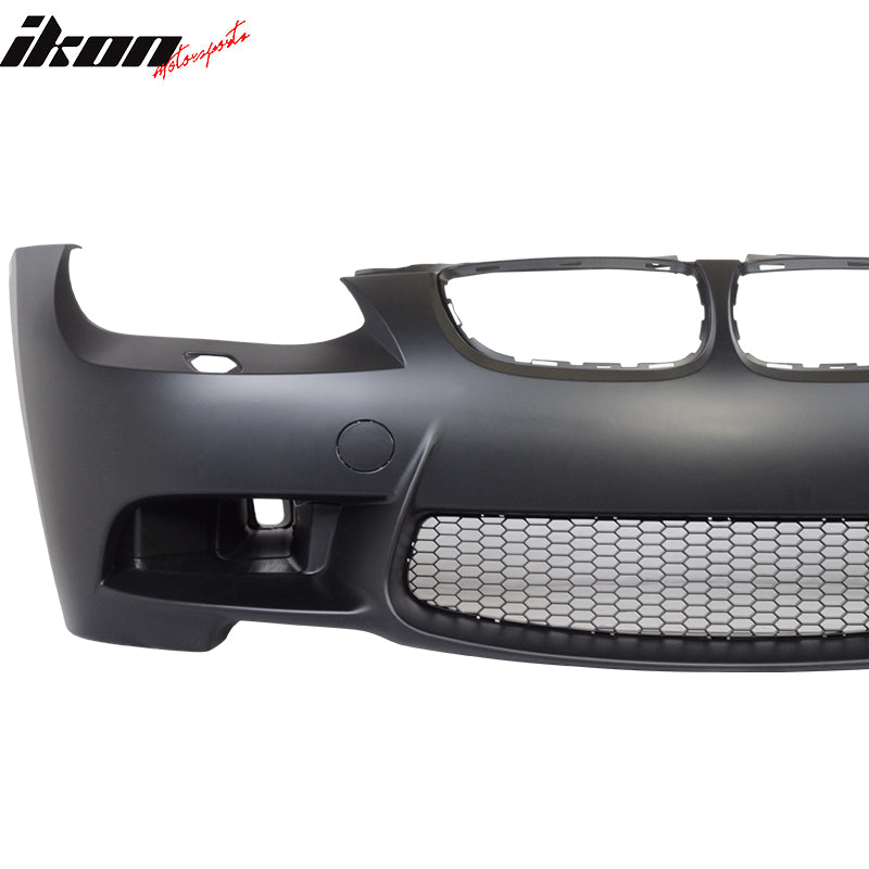 Fits 07-10 BMW E92 E93 3 Series Coupe M3 Style Front Bumper Cover Kit W/Air Duct