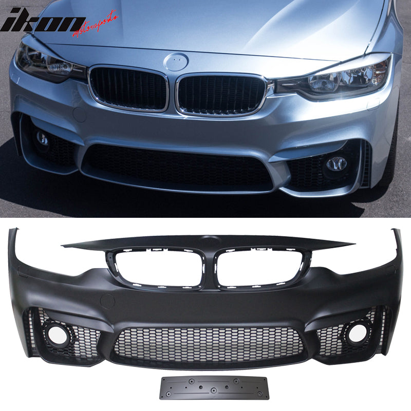 Fits 14-20 BMW F32 4 Series M-T Front Bumper With Fog Cover
