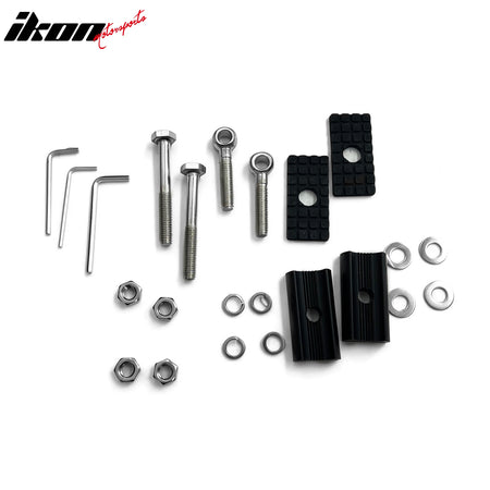 19" 100W 10 LED Light Bar Single Row Spot Flood Combo Truck SUV Offroad Driving