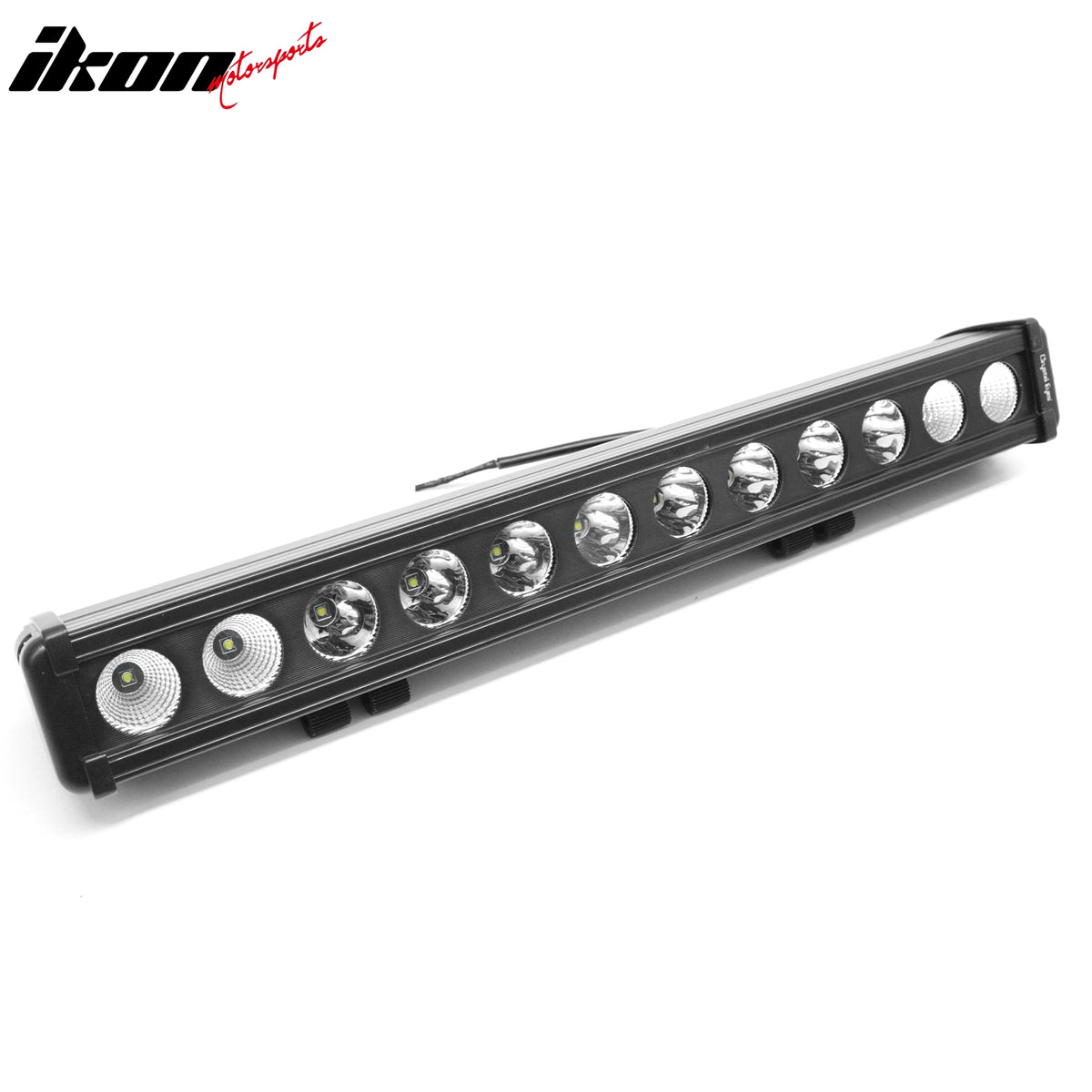 22" 120W 12 LED 1 Row LED Work Light Bar Spot Flood Combo Truck SUV ATV Off Road