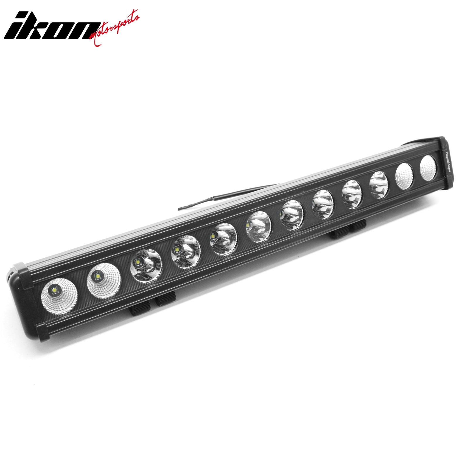 22" 120W 12 LED 1 Row LED Work Light Bar Spot Flood Combo Truck SUV ATV Off Road