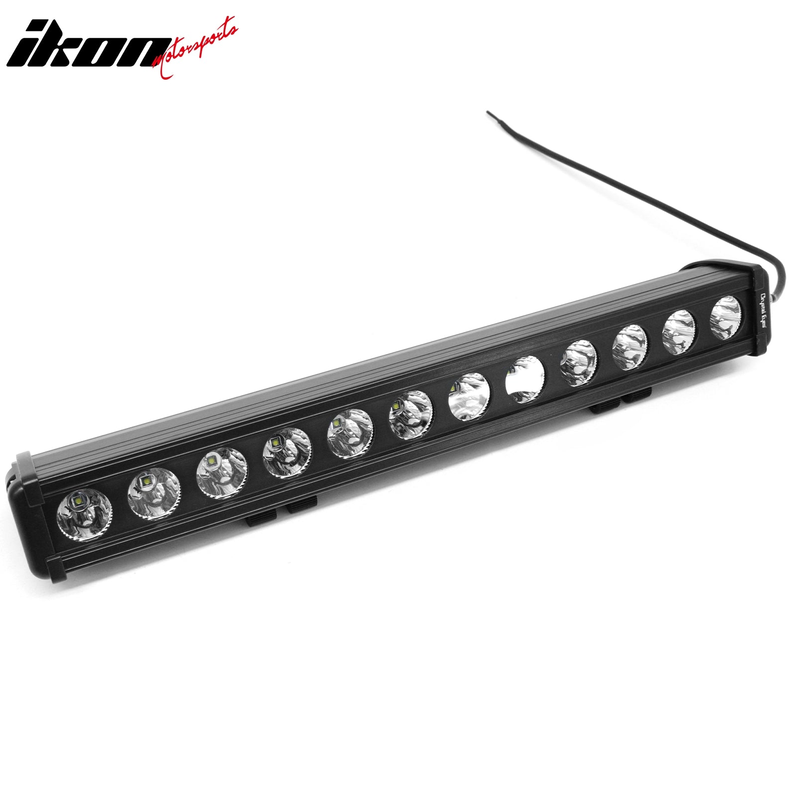 22" 120W 12 LED 1 Row LED Work Light Bar Spot Flood Combo Truck SUV ATV Off Road