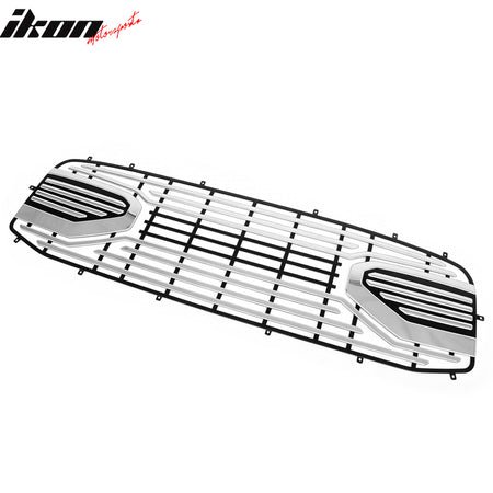 Fits 2006-2008 Dodge Ram 1500 & 06-09 Ram 2500/3500 Front Grille Chrome & Black