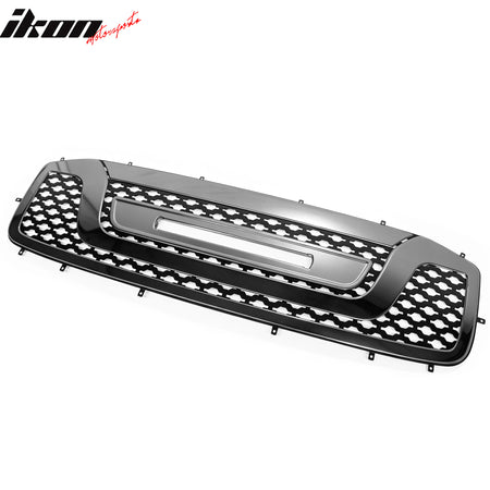 Fits 06-08 Dodge Ram 1500 2500 3500 Front Bumper Hood Grille Replacement Black