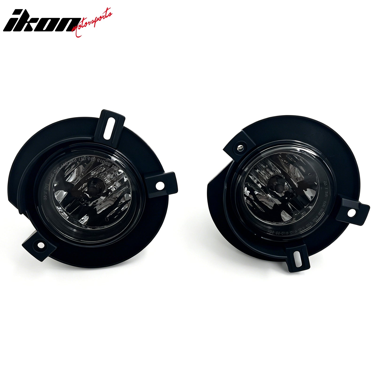 Fits 02-05 Ford Explorer Front Fog Lights Assembly Black Housing Clear Lens Pair