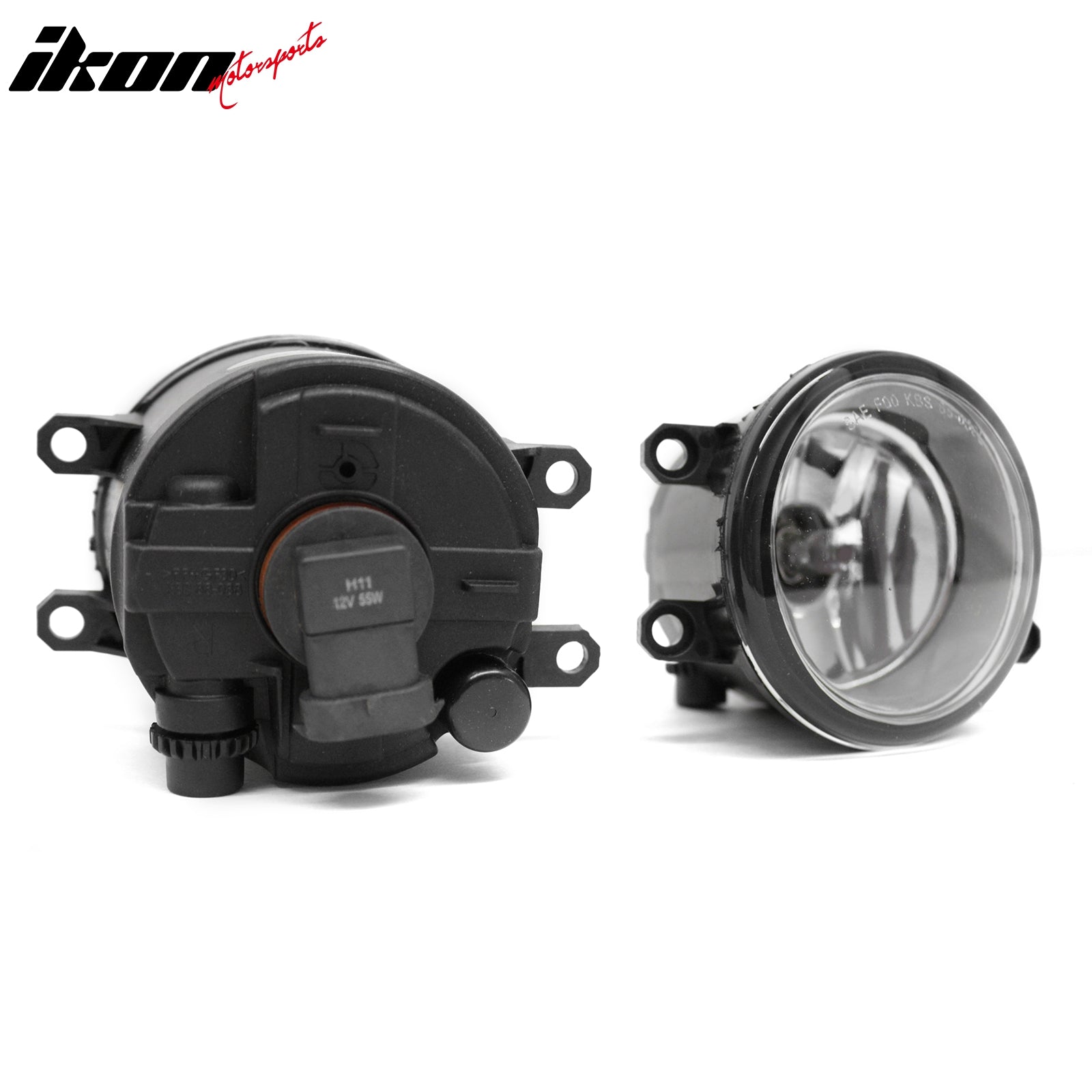 Fits 07-09 Toyota Camry RH LH Front Bumper Driving Fog Lights Lamps Clear Lens