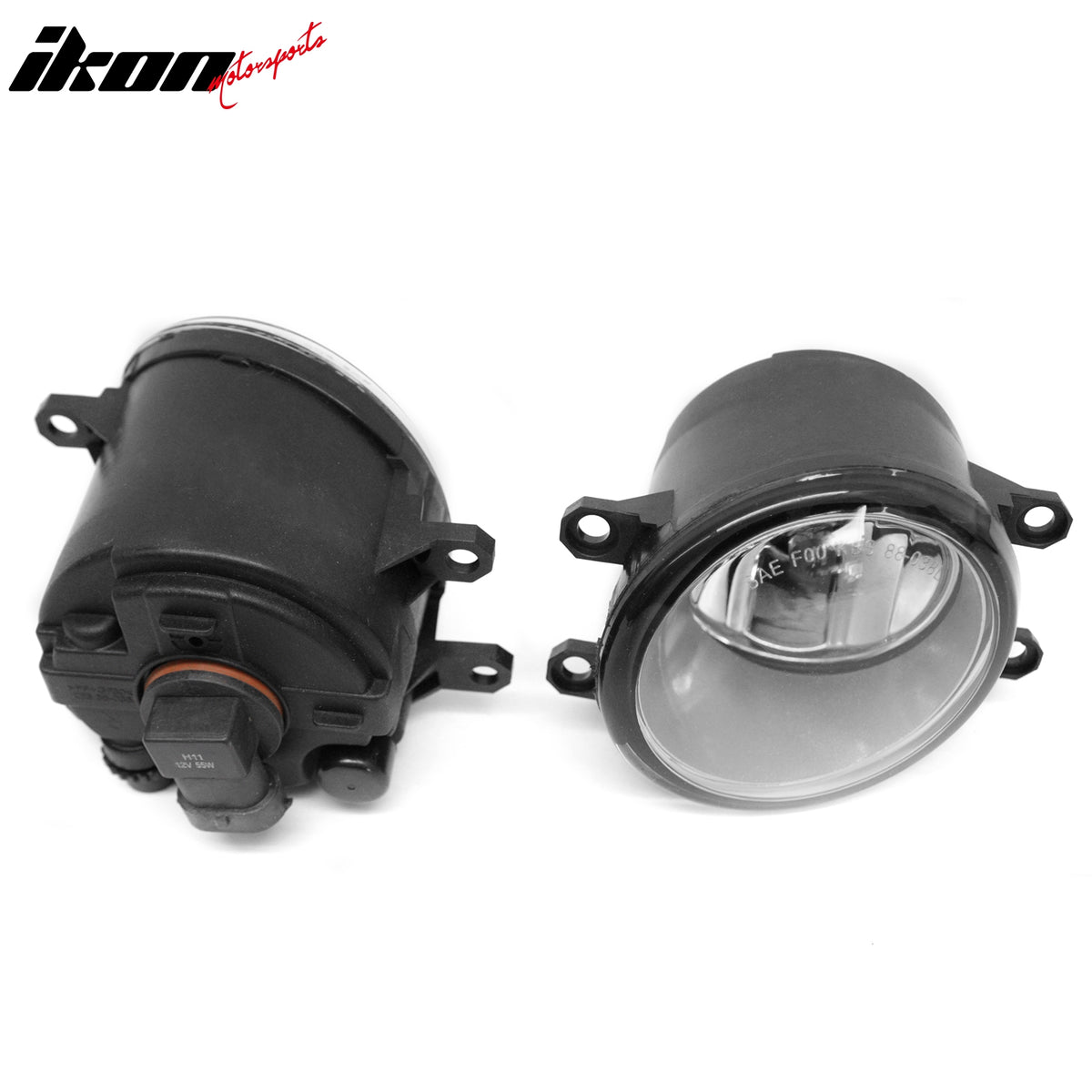 Fits 07-09 Toyota Camry RH LH Front Bumper Driving Fog Lights Lamps Clear Lens