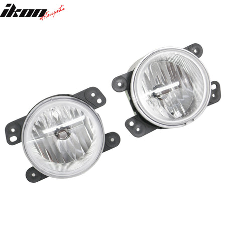 Fits 05-08 Dodge Magnum RH LH Front Bumper Driving Fog Lights Lamps Clear Lens