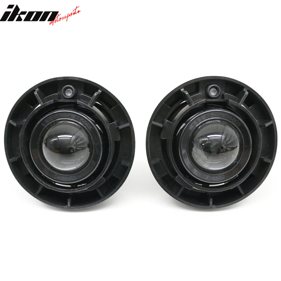 2005-2009 Pontiac G6 2PCS Right Left RH LH Front Bumper Driving Fog Lights Lamps Assembly Replacement W/Black Housing Clear Lens