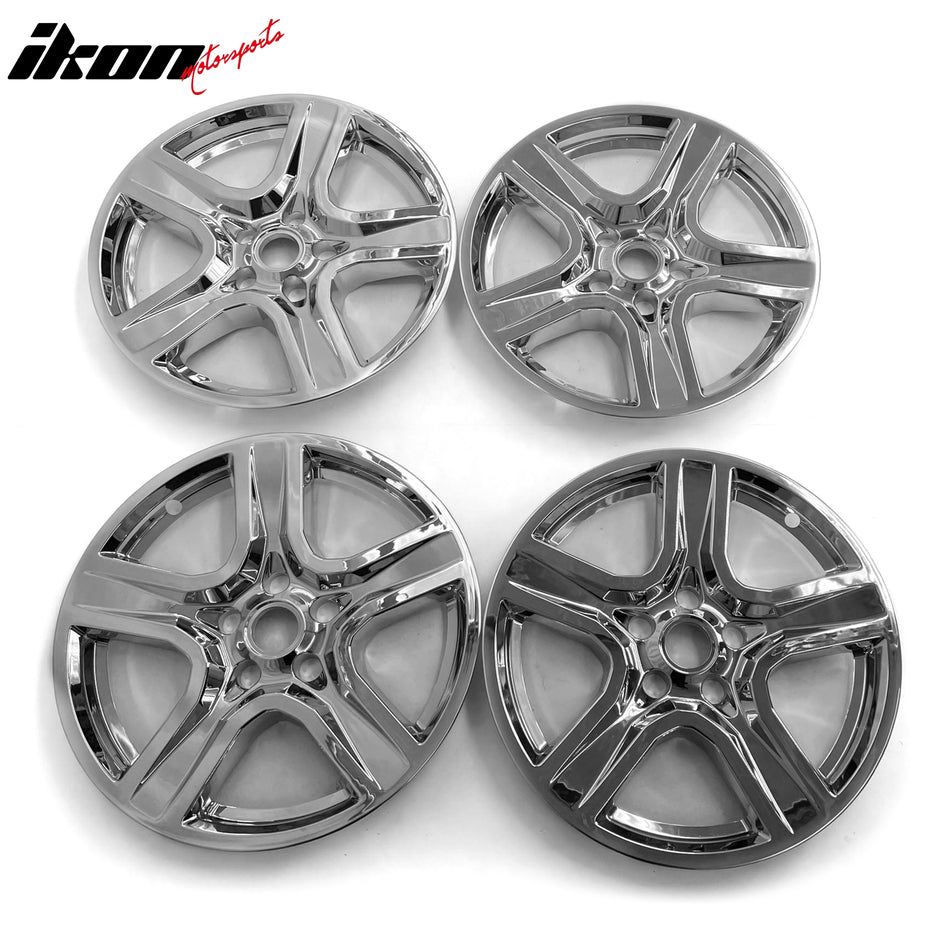 2016-2024 Chevrolet Camaro Chrome 18" Wheel Covers Hubcaps Rim ABS 4PC