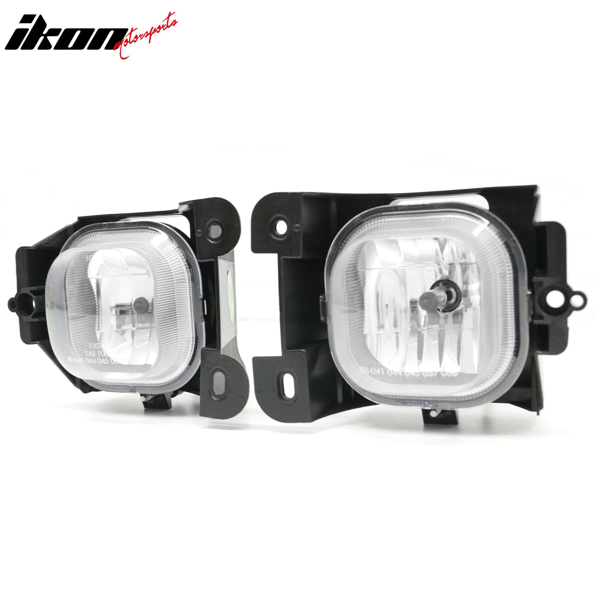Fits 04-05 Ford Ranger RH LH Front Bumper Driving Fog Lights Lamps Clear Lens