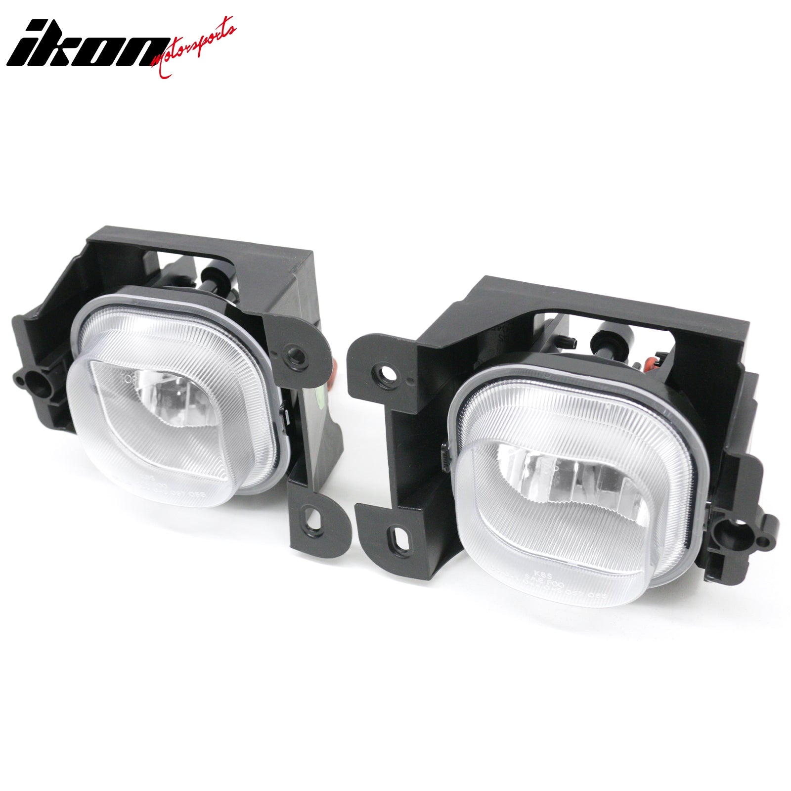 Fits 04-05 Ford Ranger RH LH Front Bumper Driving Fog Lights Lamps Clear Lens