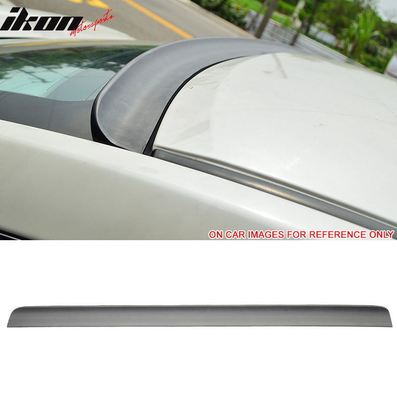 2003-2007 Honda Accord Sedan Unpainted Black Rear Roof Spoiler PUF