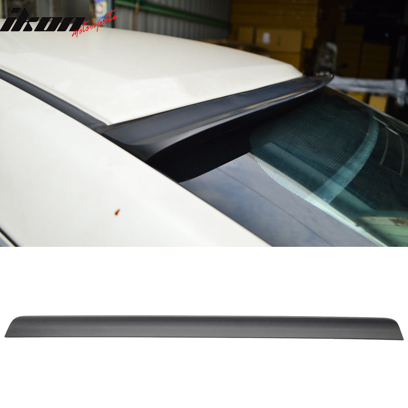 2001-2005 Audi A4 B6 BRS Style Unpainted Black Roof Spoiler PUF