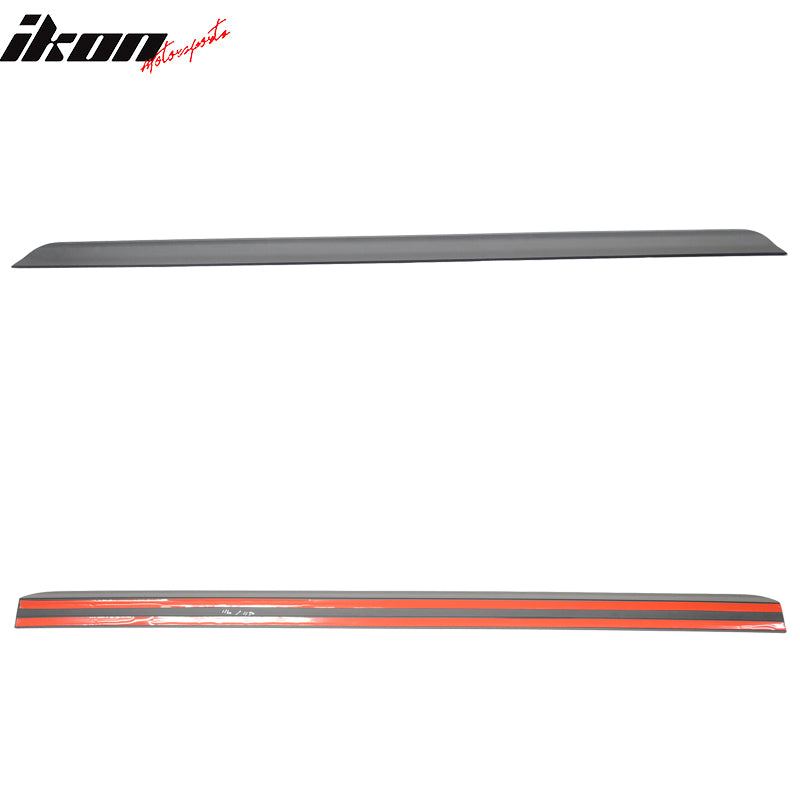 Fits 94-97 Audi A6 C4 Roof Spoiler Wing Rear Window Visor Unpainted Black PUF