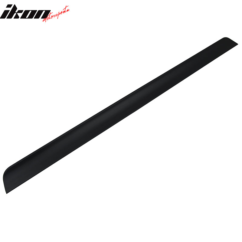 Roof Spoiler Compatible With 2011-2014 Cadillac CTS, 2Dr Coupe PUF Unpainted Black Roof Spoiler Other Color Available, by IKON MOTORSPORTS, 2012 2013