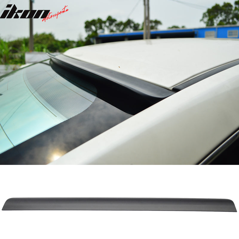 Fits 06-10 Dodge Charger Sedan UnBlack Roof Spoiler - PUF