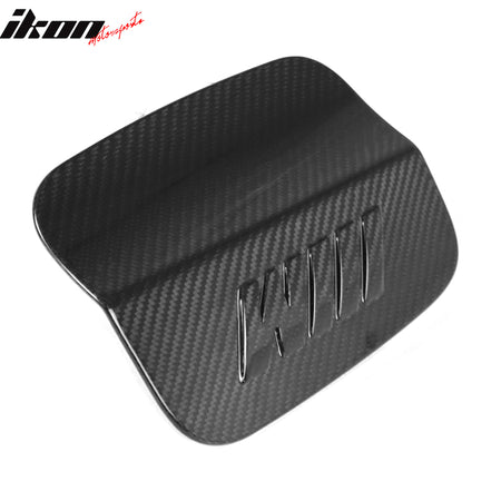 Fits 16-19 BMW X6 F16 X6M F86 Carbon Fiber CF Side Oil Fuel Tank Cap Cover Trim