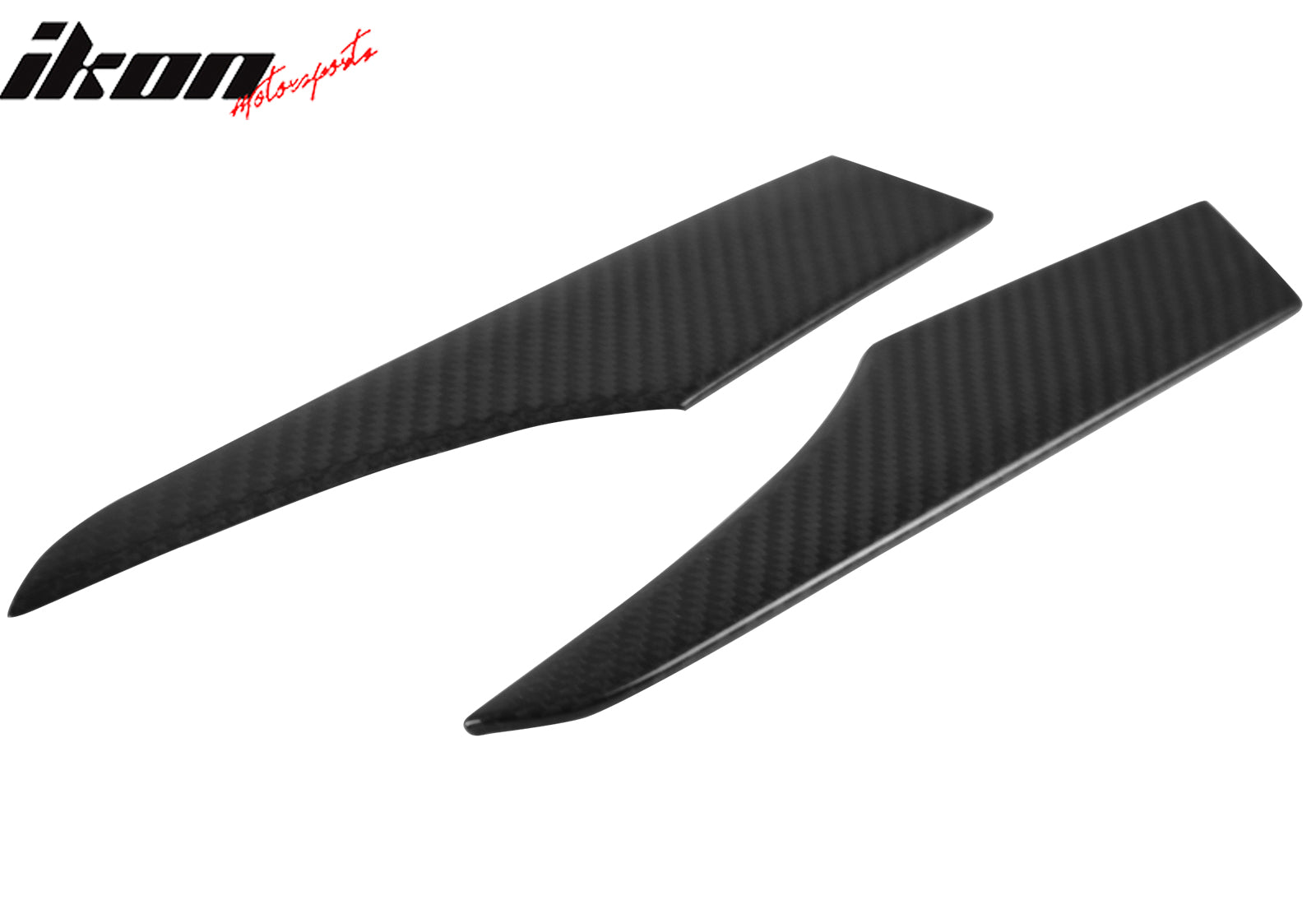 Fits 16-24 Mazda MX5 MX-5 Miata Carbon Fiber CF Car Rear Trunk Garnish Trim 2PCS